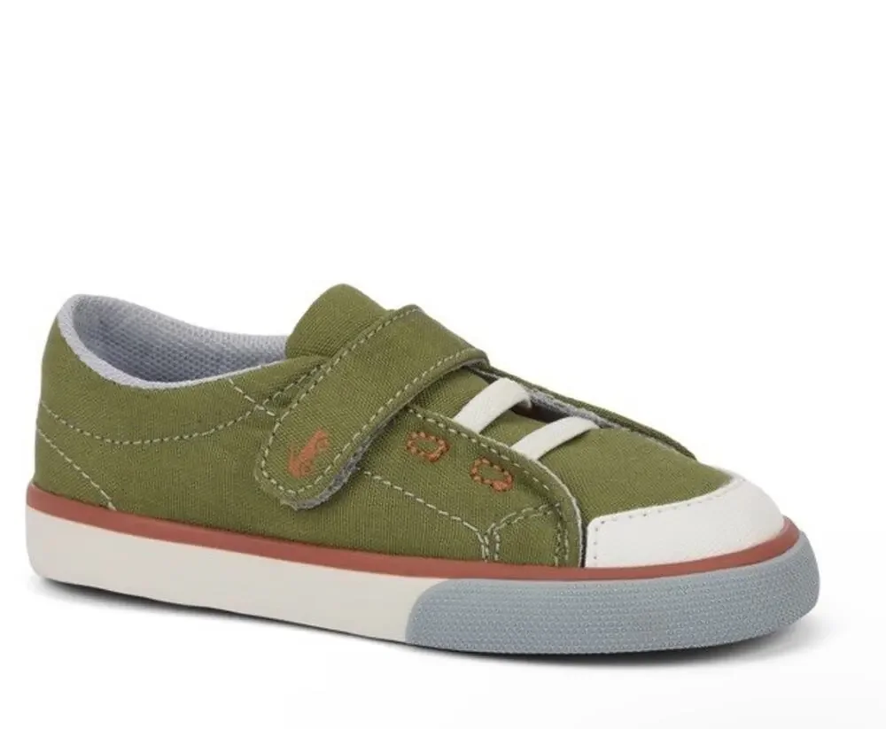 See Kai Run Alex Olive Green Sneaker Little Kids Sz 5c NEW